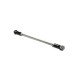 Stainless Steel Steering Rod with Metal Rodend for Alum. CNC Axle w/ differential lock (eye to eye 110mm)