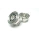 Semi Truck Alum. CNC Wide Front Wheels (pair) for 1/14 Tamiya Truck