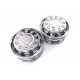 Alum. CNC Truck Alum. Chrome Wheels (pair) w/Scania Chrome Wheel Cap for 1/14 Tamiya Truck