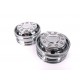 Alum. CNC Truck Alum. Chrome Wheels (pair) w/Scania Chrome Wheel Cap for 1/14 Tamiya Truck