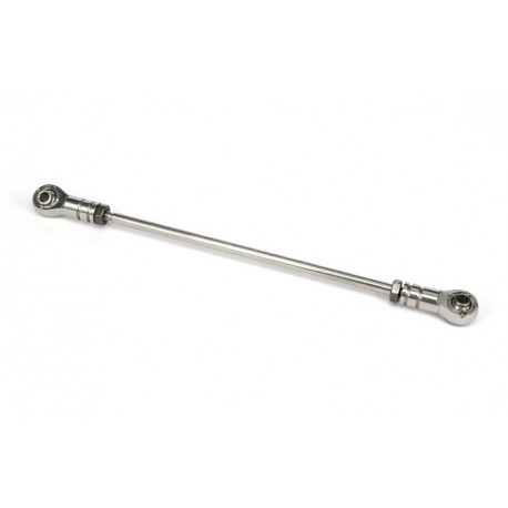 Stainless Steel Steering Rod with Stainless Rodend (eye to eye 113-122mm)